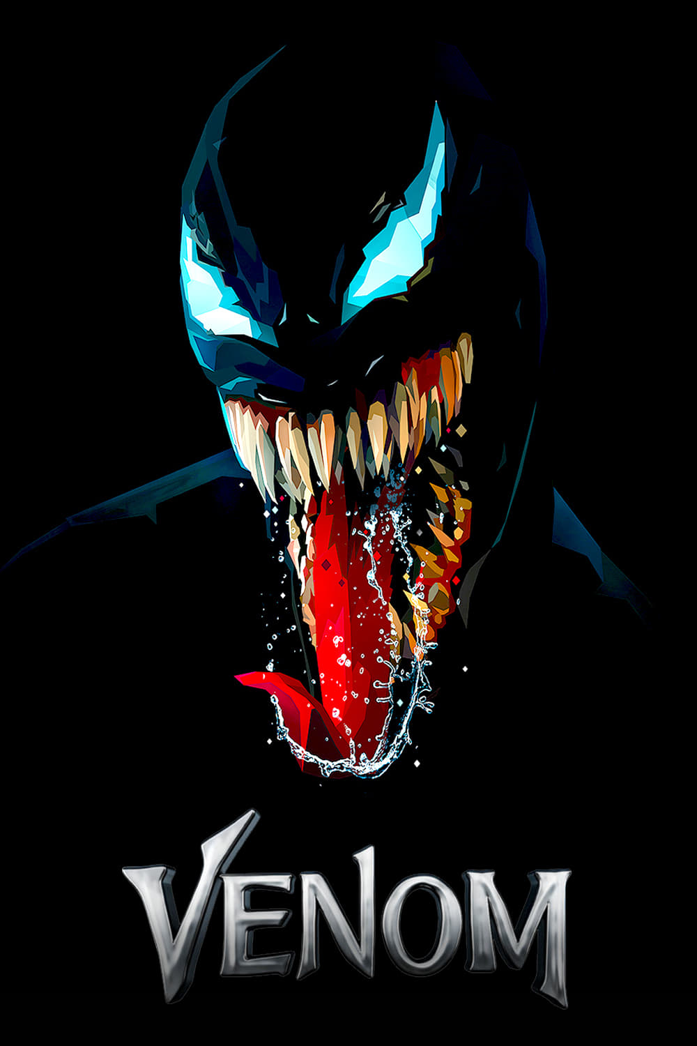 Venom (2018) v2 (A3 and A4 only)  Movie Poster High Quality Glossy Paper A1 A2 A3 A4 A3 Framed or Unframed!!!