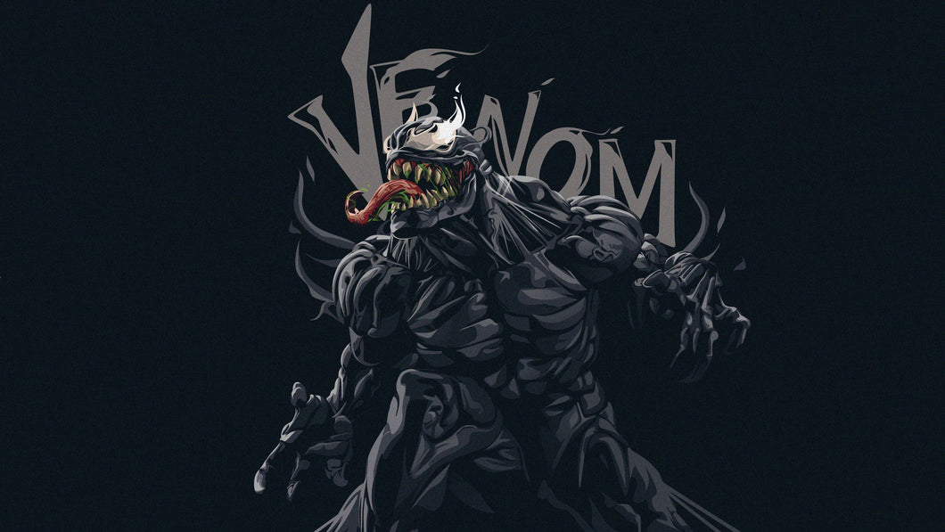 Venom Movie Poster Framed or Unframed Glossy Poster Free UK Shipping!!!