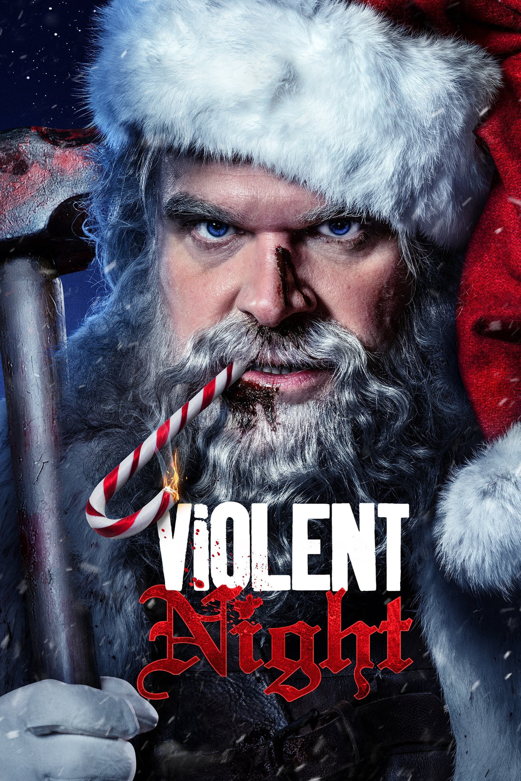 Violent Night (2022) Movie Poster High Quality Glossy Paper A1 A2 A3 A4 A3 Framed or Unframed!!!