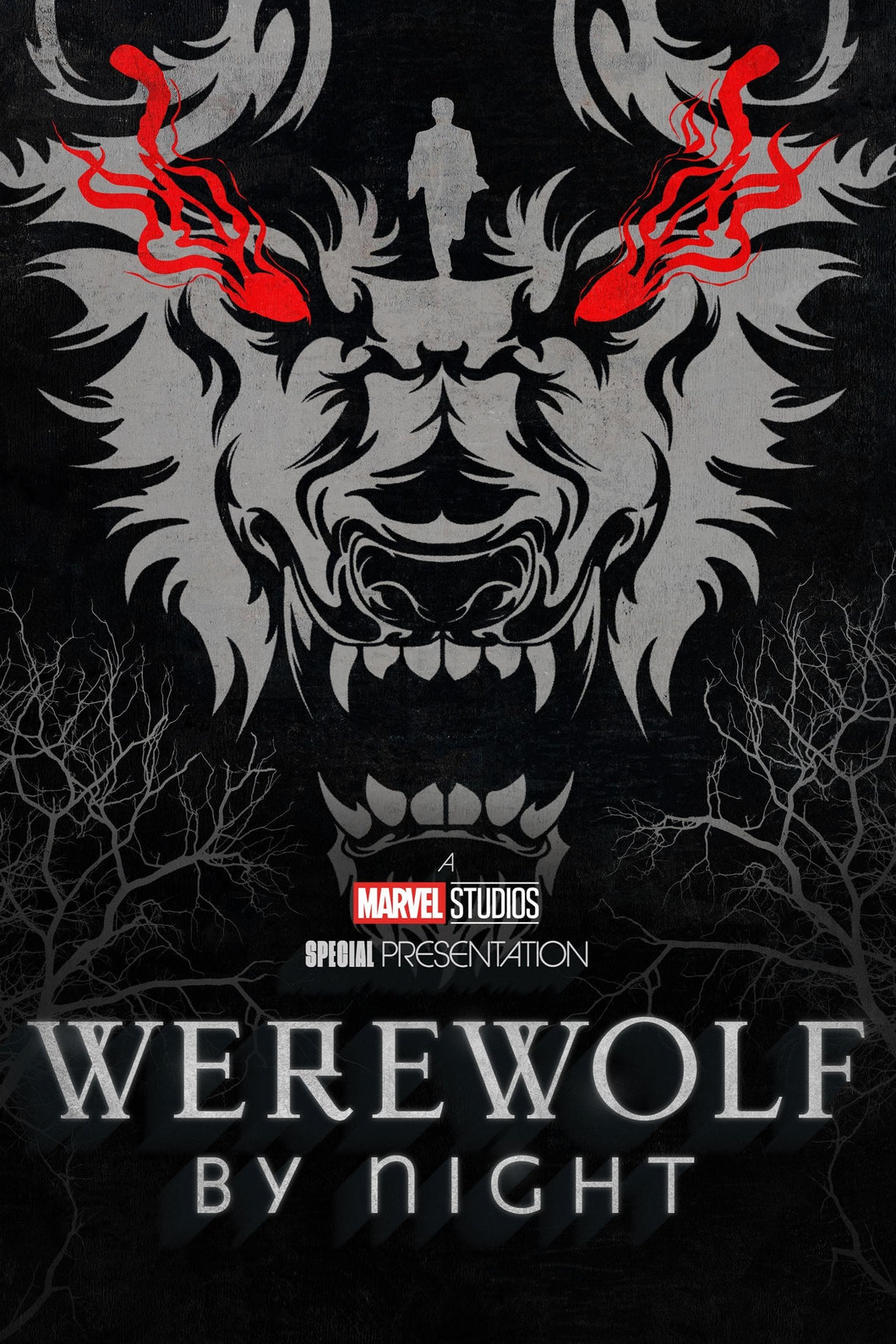 Werewolf by Night (2022) V3 Movie Poster High Quality Glossy Paper A1 A2 A3 A4 A3 Framed or Unframed!!!