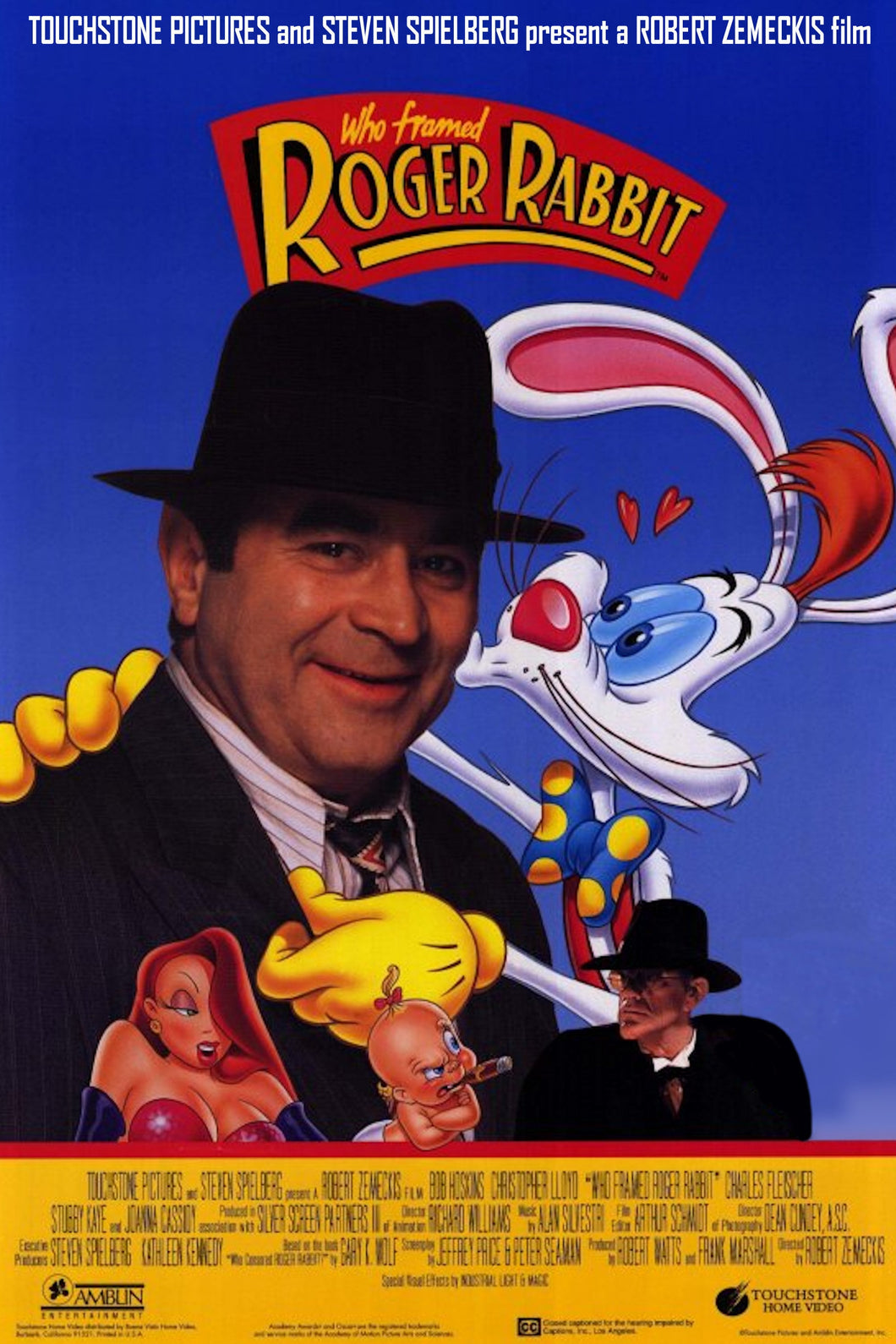 Who Framed Roger Rabbit (1988) Movie Poster Framed or Unframed Glossy Poster Free UK Shipping!!!