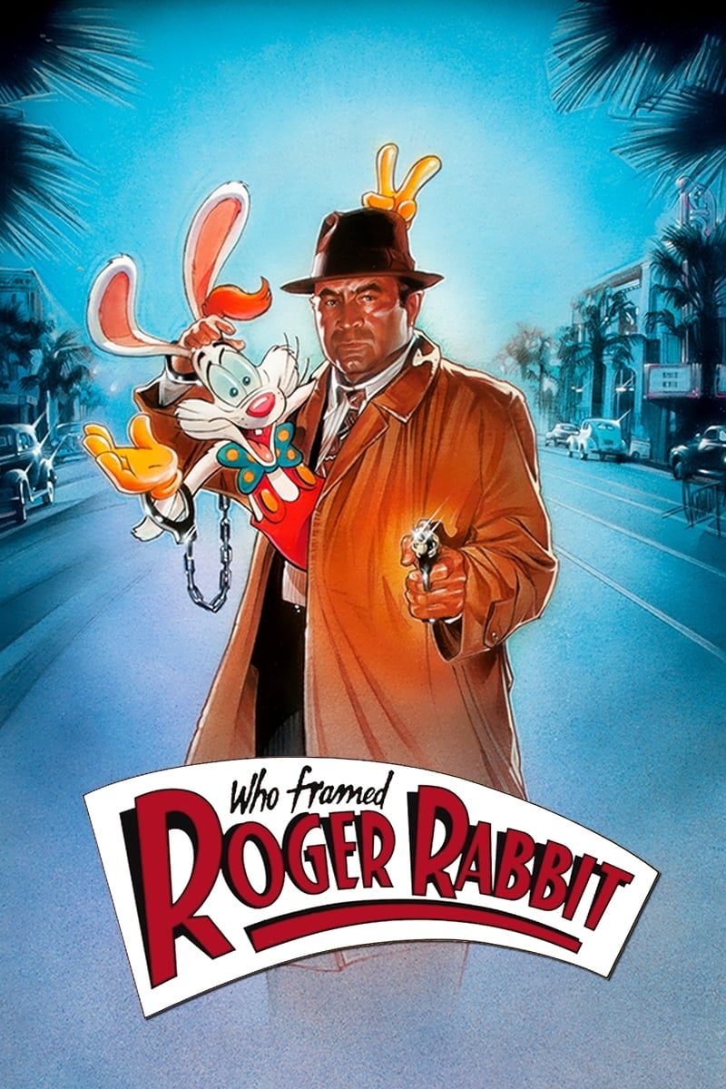 Who Framed Roger Rabbit Movie Poster Framed or Unframed Glossy Poster Free UK Shipping!!!