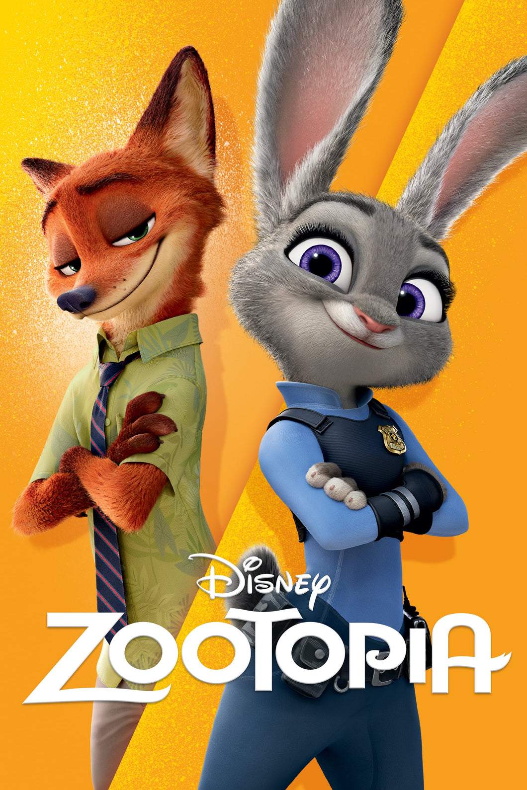 Zootopia (2016) Animated Movie Poster Framed or Unframed Glossy Poster Free UK Shipping!!!