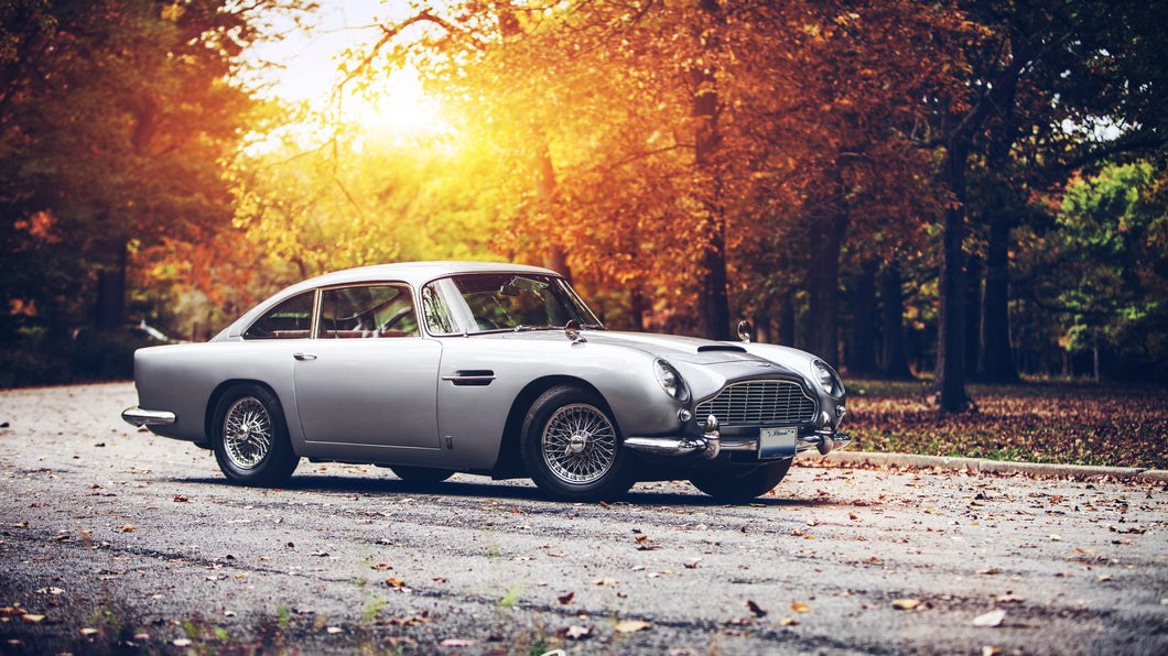 Aston Martin DB5 Vintage Car Poster Framed or Unframed Glossy Poster Free UK Shipping!!!