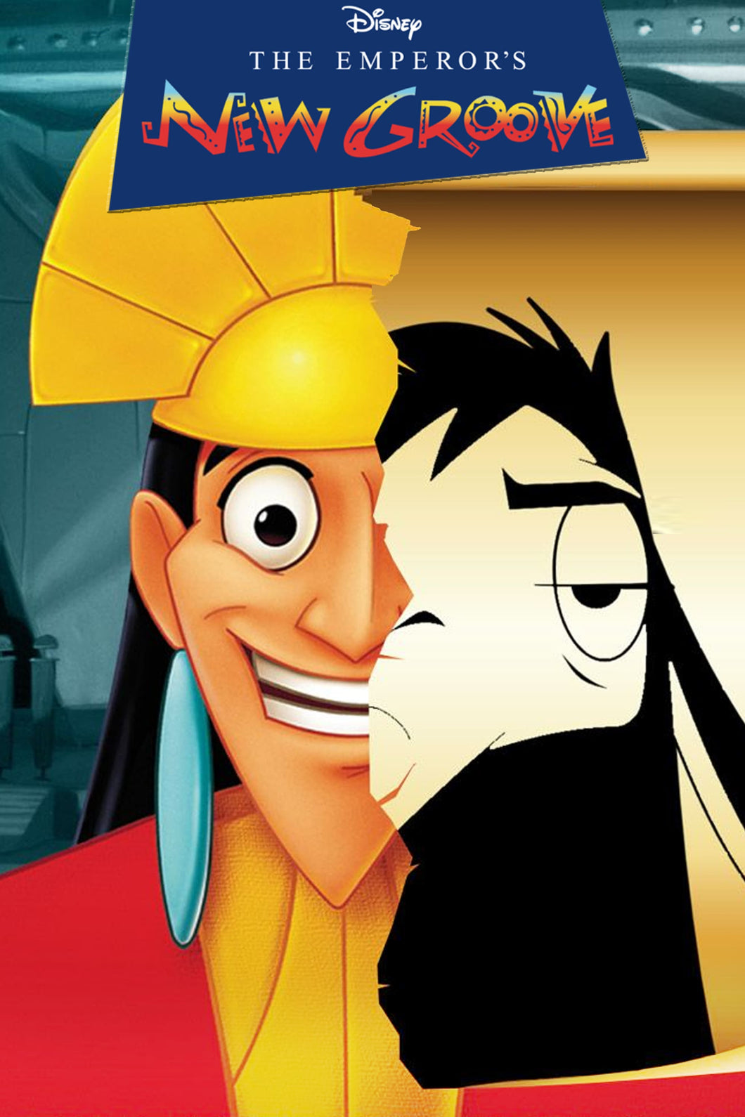 emperprs new groove Animation Movie  High Quality Glossy Paper A1 A2 A3 A4 A3 Framed or Unframed!!!