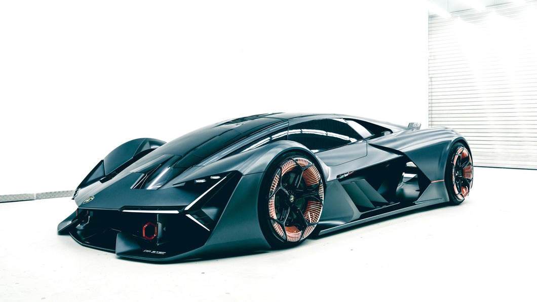 Lamborghini Terzo Millennio Car Poster Framed or Unframed Glossy Poster Free UK Shipping!!!